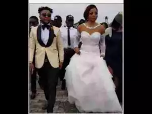 Video: Swag! Oritsefemi and His Wife Enters Wedding Reception Majestically As Seyi Law Ushers Them In